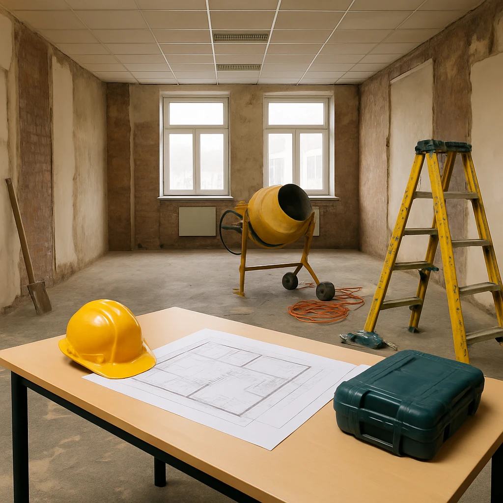 Jak zaplanować efektywny remont biura?